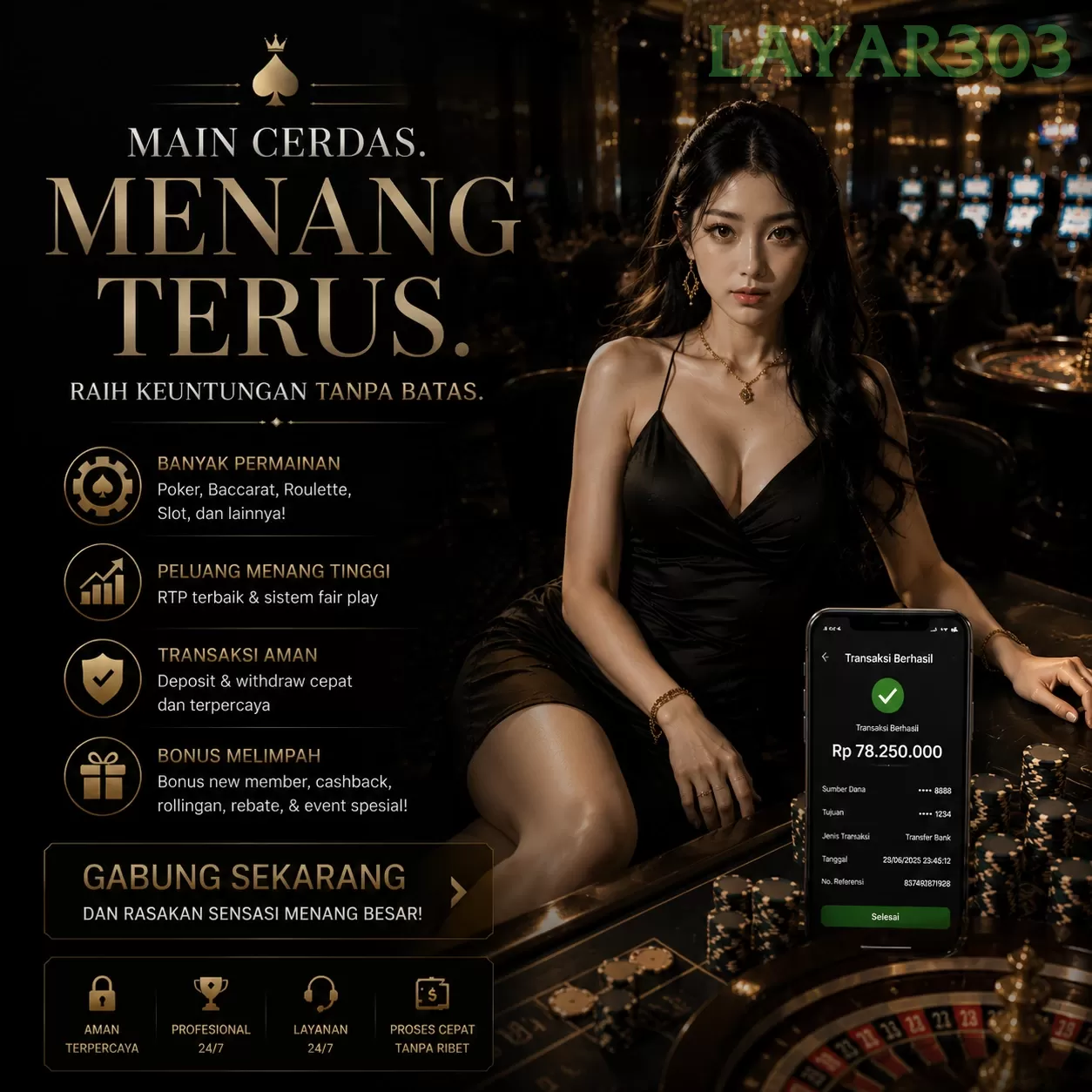 Login layar303 Sekarang Bonus Melimpah
